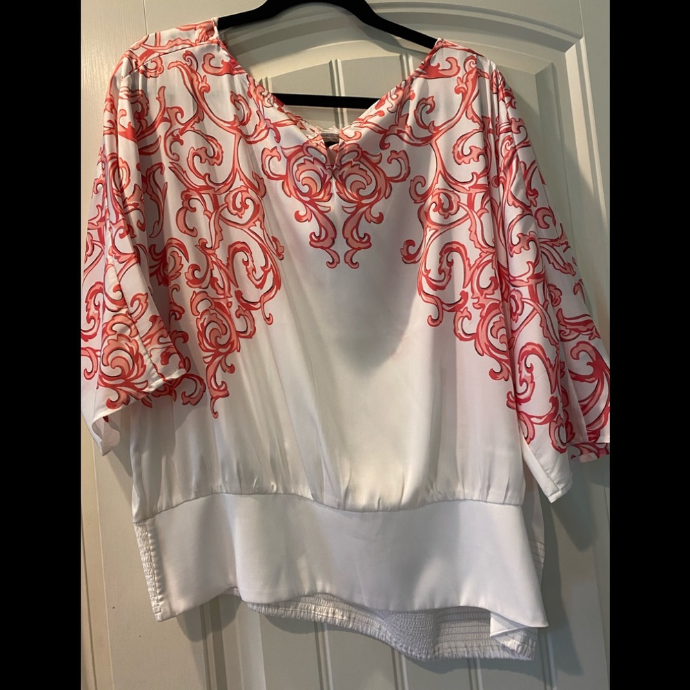 Short sleeve kimono blouse